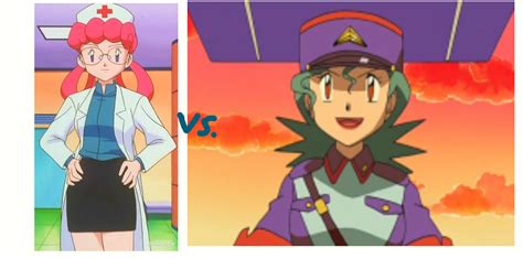 nurse joy vs officer joy.